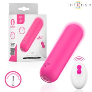 Glonț Vibrator Judy Reîncărcabil cu Telecomandă